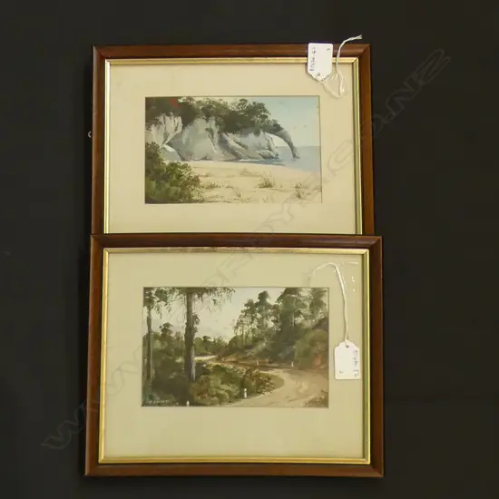 RENA SWIFT, 2 SMALL WATERCOLOURS