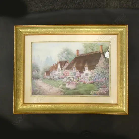 VIOLET SCHWENIG LITHO WISHING WELL 480 X 340 MM