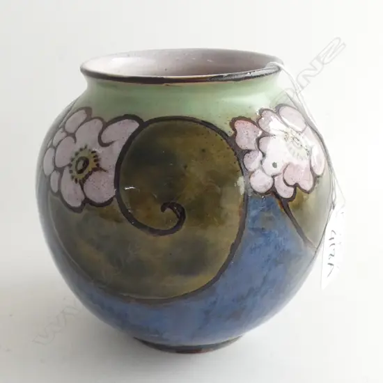 ROYAL DOULTON LAMBETH VASE H 145MM