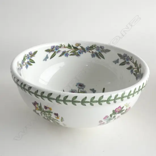 PORTMEIRON BOWL THE BOTANIC GARDEN 240 MM DIAMETER