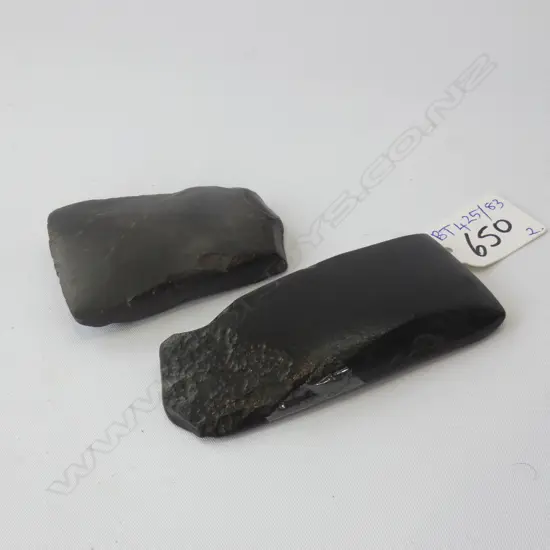 Y21431 + Y21569; 2 TOKI (STONE ADZES)