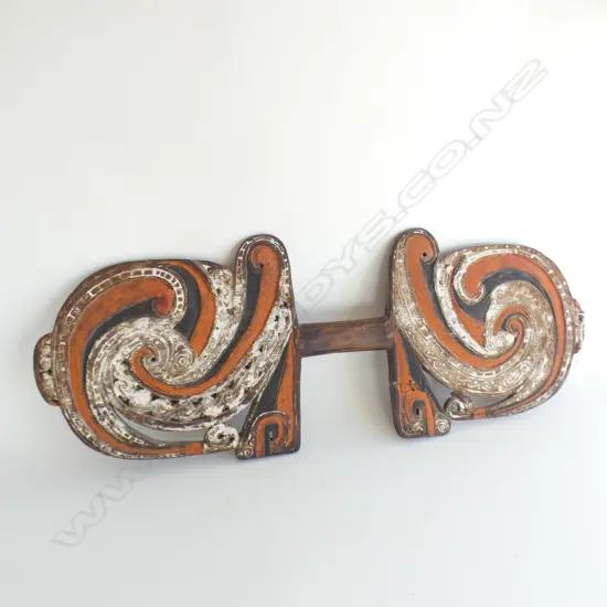 TROBIAND ISLAND WOODEN DANCE WAND C1944 H 720 MM REPAIR