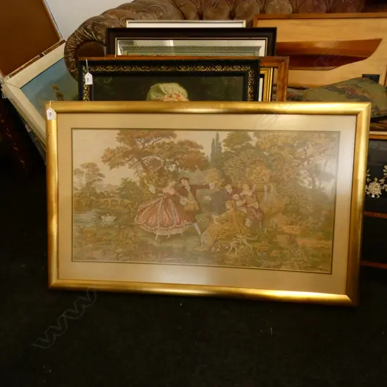 FRAMED TAPESTRY 425x825mm