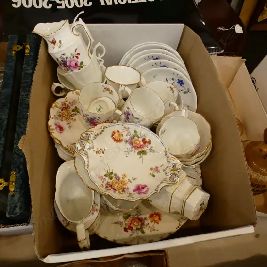 ASST. GOOD CHINA; CROWN DERBY ETC A/F