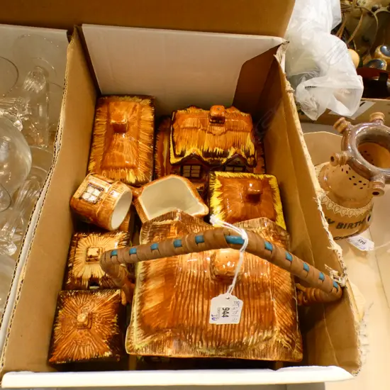 10 PCES PRICE KENSINGTON COTTAGE WARE