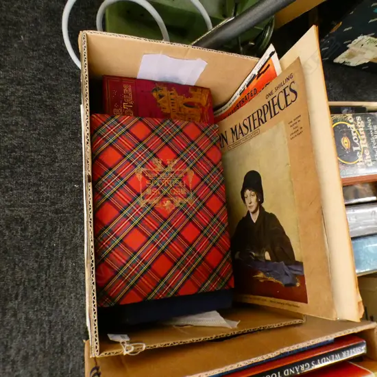 BOX LOT OF BOOKS INCLUDING "ANNALS OF A  NEW ZEALAND FAMILY" SIGNED FIRST EDITION 