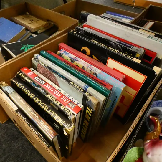 BOX LOT BOOKS; MOVIES & FILM STARS