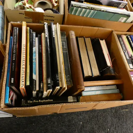 BOX LOT BOOKS; CLASSICAL ART