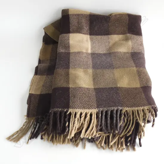 ALLIANCE TEXTILES NZ TRAVEL RUG - BROWN TONES