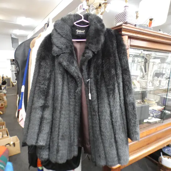 DARK BROWN 'FURICOAT NZ' FUR JACKET