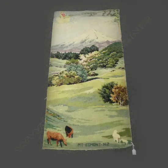 FELTEX MT EGMONT RUG (requires cleaning and has old repair)