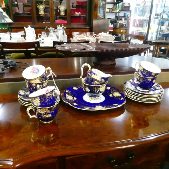 CROWN STAFFORDSHIRE TEA SET