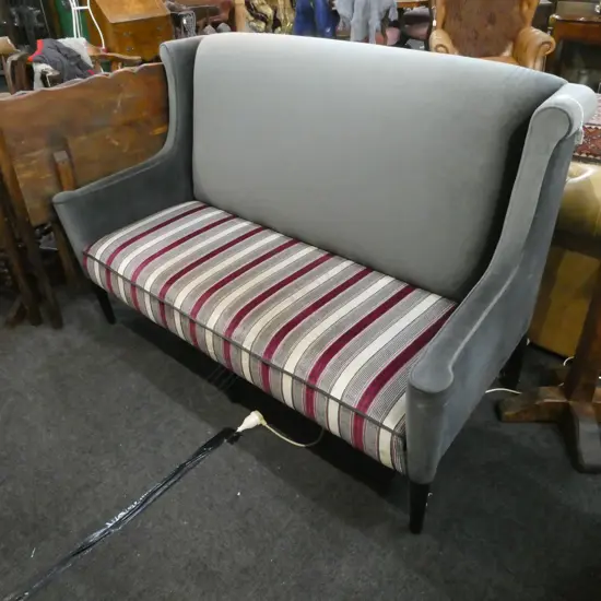 VELVET UPHOLSTERED SOFA W.1600mm