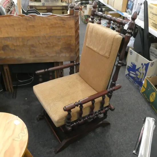 VICTORIAN STYLE ROCKING CHAIR