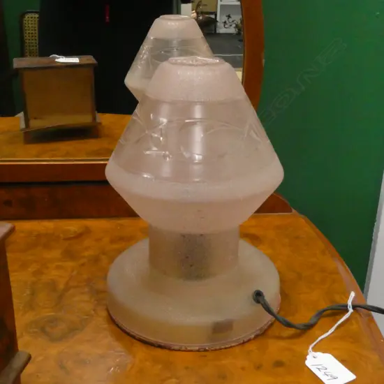 DECO STYLE PINL TABLE LAMP SANS PLUG 215MM HIGH