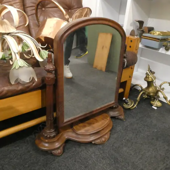 VICTORIAN CHEVAL MIRROR H.650mm