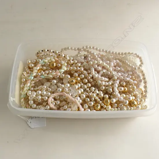 LG ASST BEADED NECKLACES ETC..