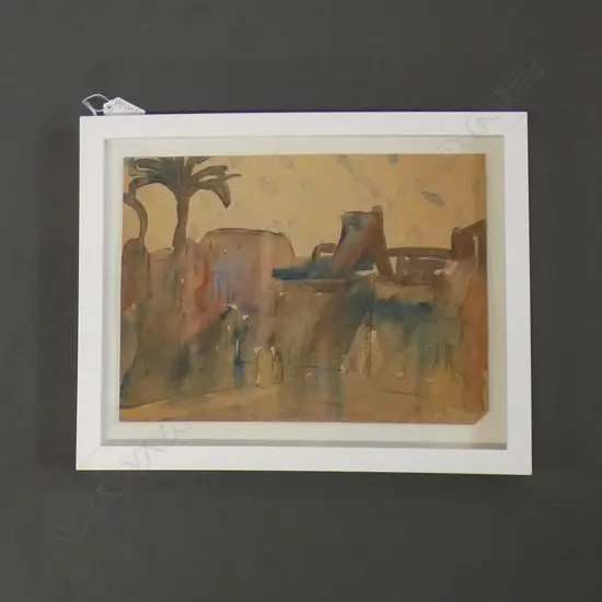 JOHN WEEKS - MOROCCAN W/C - 315 X 235mm...