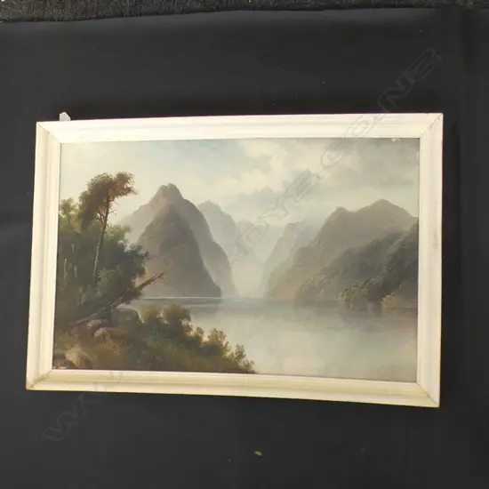 THOMAS REGINALD ATTWOOD MILFORD SOUND OIL 440x685mm