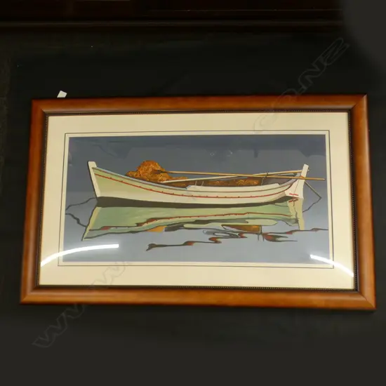 IGOR MEDVEDEV 'EVENING SOLSTICE' SERIGRAPH PRINT 400x820mm 