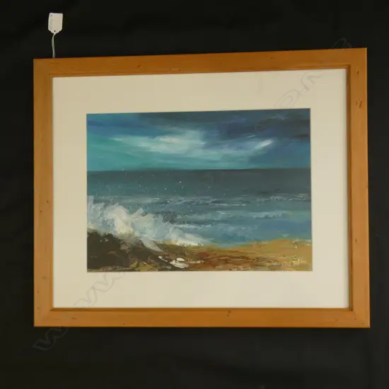 WENDY OEY SEASCAPE OIL 270x380mm