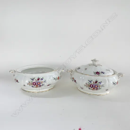 PR VINTAGE BOOTHS LOWESTAFF TUREENS; 1 LID ONLY 