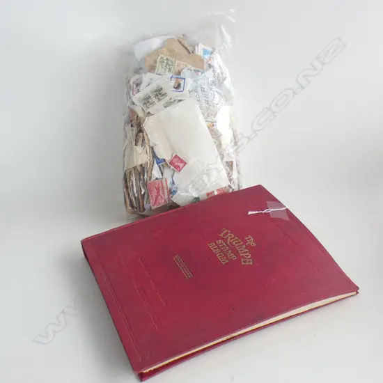 BAG ASST. STAMPS + 'TRIUMPH' ALBUM