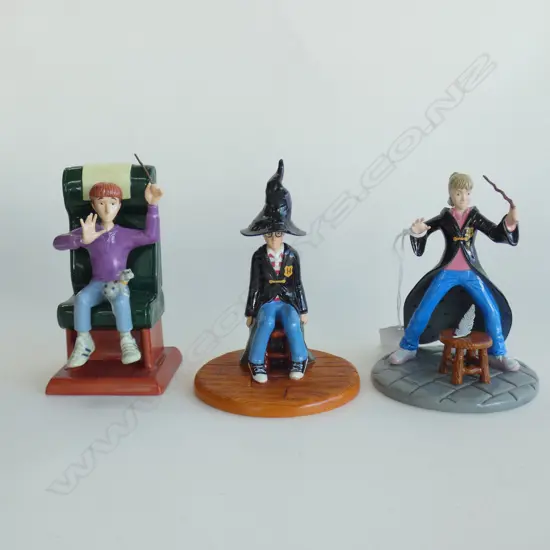 ROYAL DOULTON HARRY POTTER 3 FIGURES