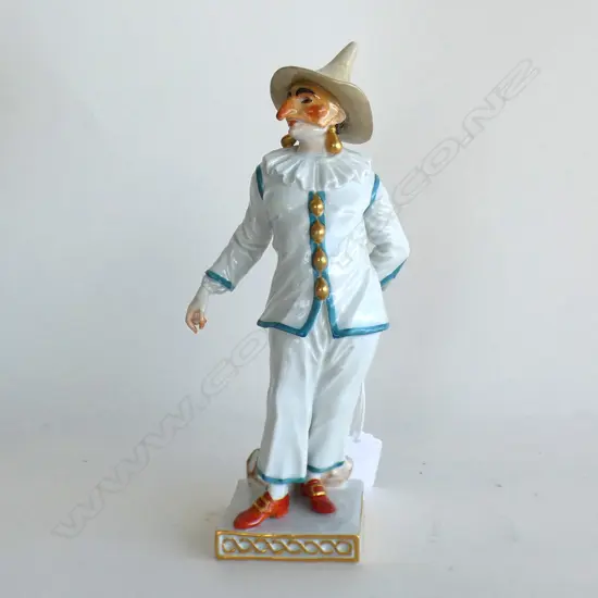 MEISSEN JESTER FIGURE H.190mm COMMEDIA DELL'ARTE