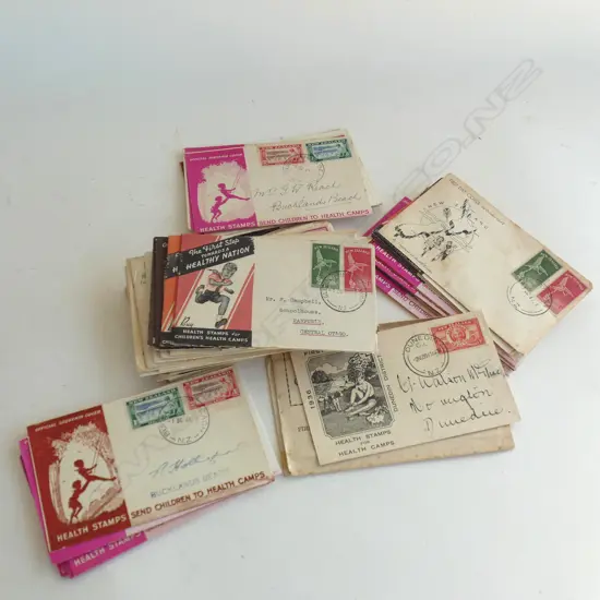 APPROX 80 NZ FIRST DAY COVERS FROM 1930’S & 40’S