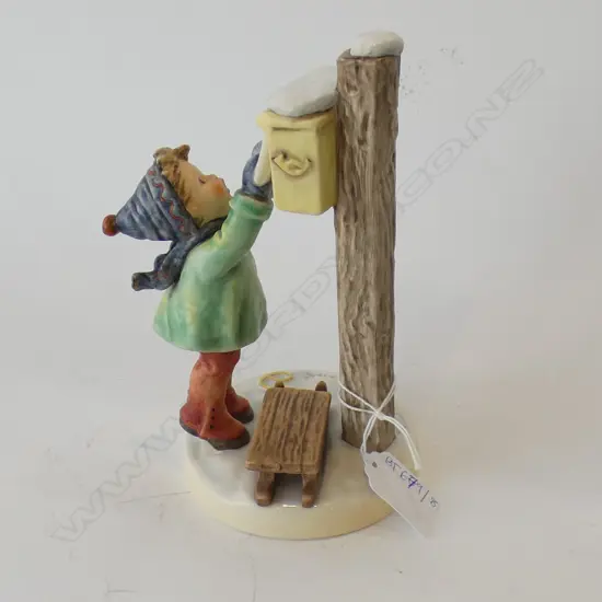 HUMMEL FIGURINE 'LETTER TO SANTA CLAUS' H.180mm 