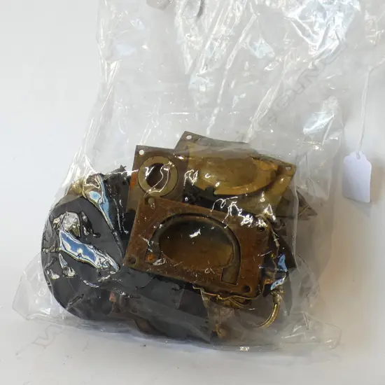 BAG OF ASST. VINTAGE FURNITURE HANDLES ETC