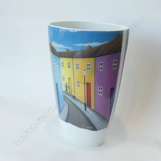 ROYAL WORCESTER PAUL HORTON VASE H.305mm