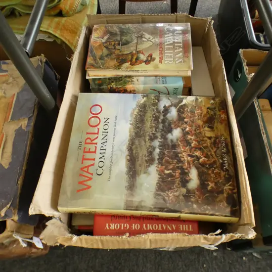 ASST BOOKS MILITARY BATTLES ETC