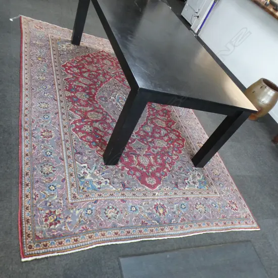 HAND KNOTTED WOOL PILE KASHAN RUG 3000x2000mm