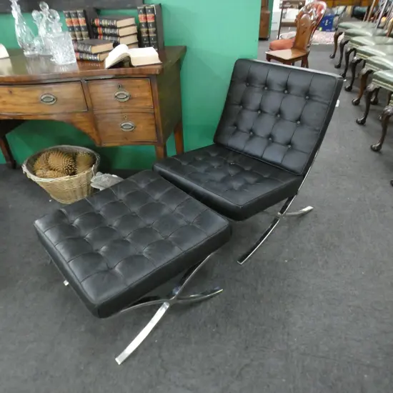 BARCELONA CHAIR & OTTOMAN