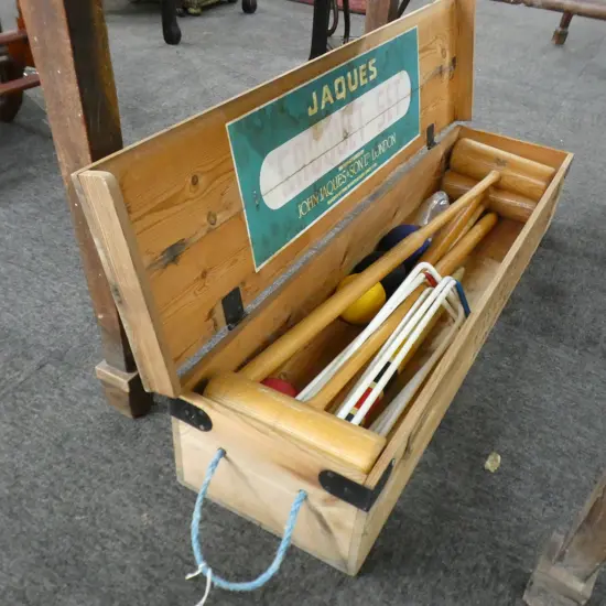 JAQUES CROQUET SET
