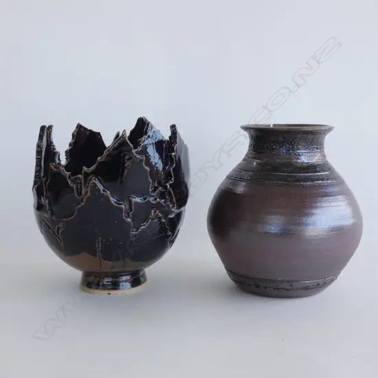 2 CERAMIC VASES