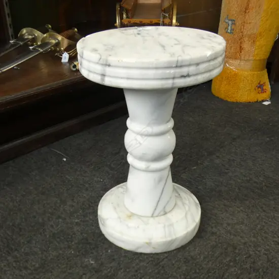 SMALL MARBLE SIDE TABLE (CHIPS) H.430mm