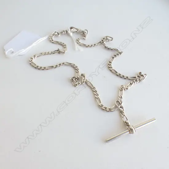 925 SILVER FOB CHAIN NECKLACE
