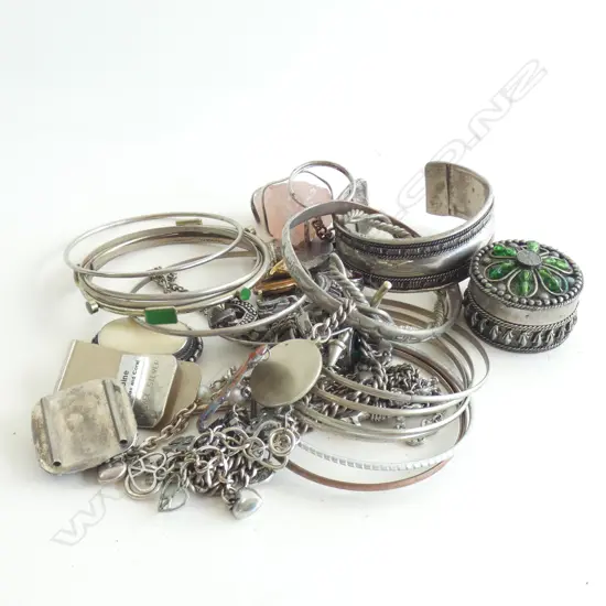 ASST. SILVER METAL JEWELLERY 