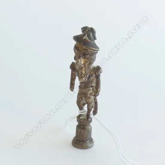 ANTIQUE GILT BRASS NAPOLEAN ? WAX SEAL