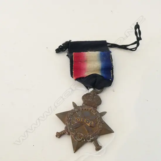 NZEF 1914 STAR 24/725 C.S.M. G. COOK