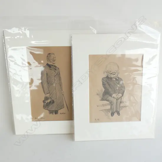 SIR DAVID LOW NZ CARTOONIST PRINTS FROM VANITY FAIR C.1927....