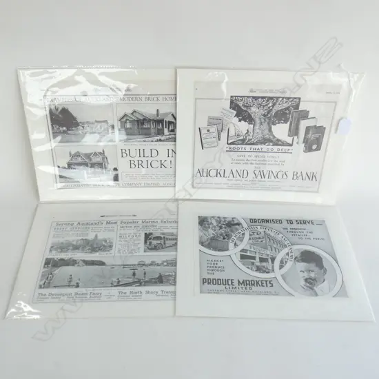 4 AKL WEEKLY NEWS MOUNTED PAGES 1934-1938 CHRISTMAS ED....