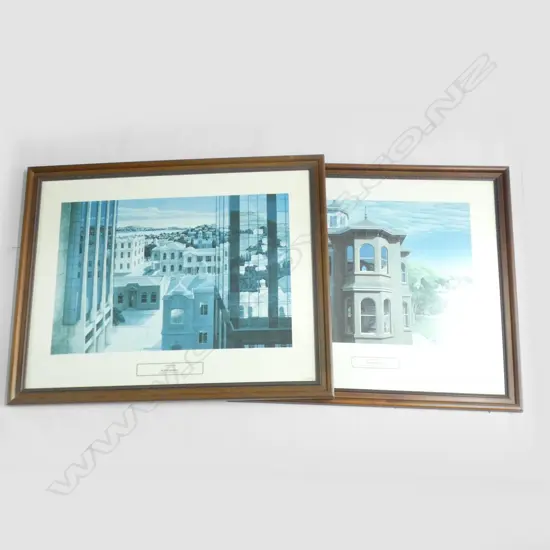 2 PETER SIDDELL PRINTS; 'A PLACE TO STAND' 410x600mm & 'HOMECOMING'