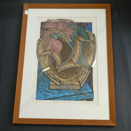 JO OGIER 'POHUTUKAWA BREAKING FREE' 10/15 1992 685x470mm