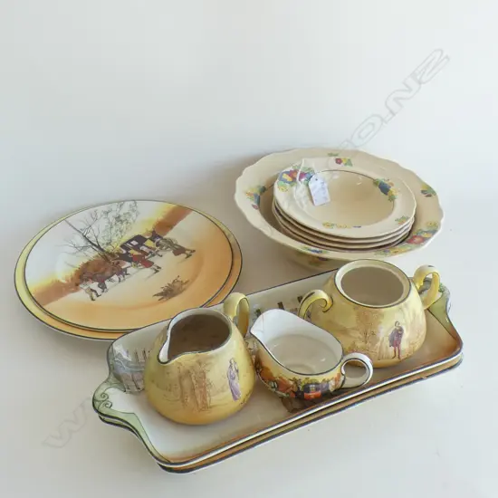 12 PCES ASST ROYAL DOULTON SERIES WARE 