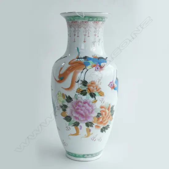 CHINESE FAMILLE ROSE DRAGON VASE H.460mm