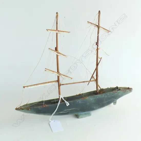 GREENSTONE SAIL BOAT MODEL AF L.300mm